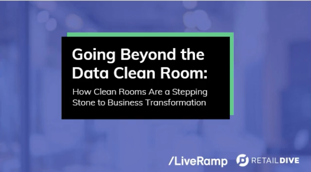 Going beyond the data clean room webinar image