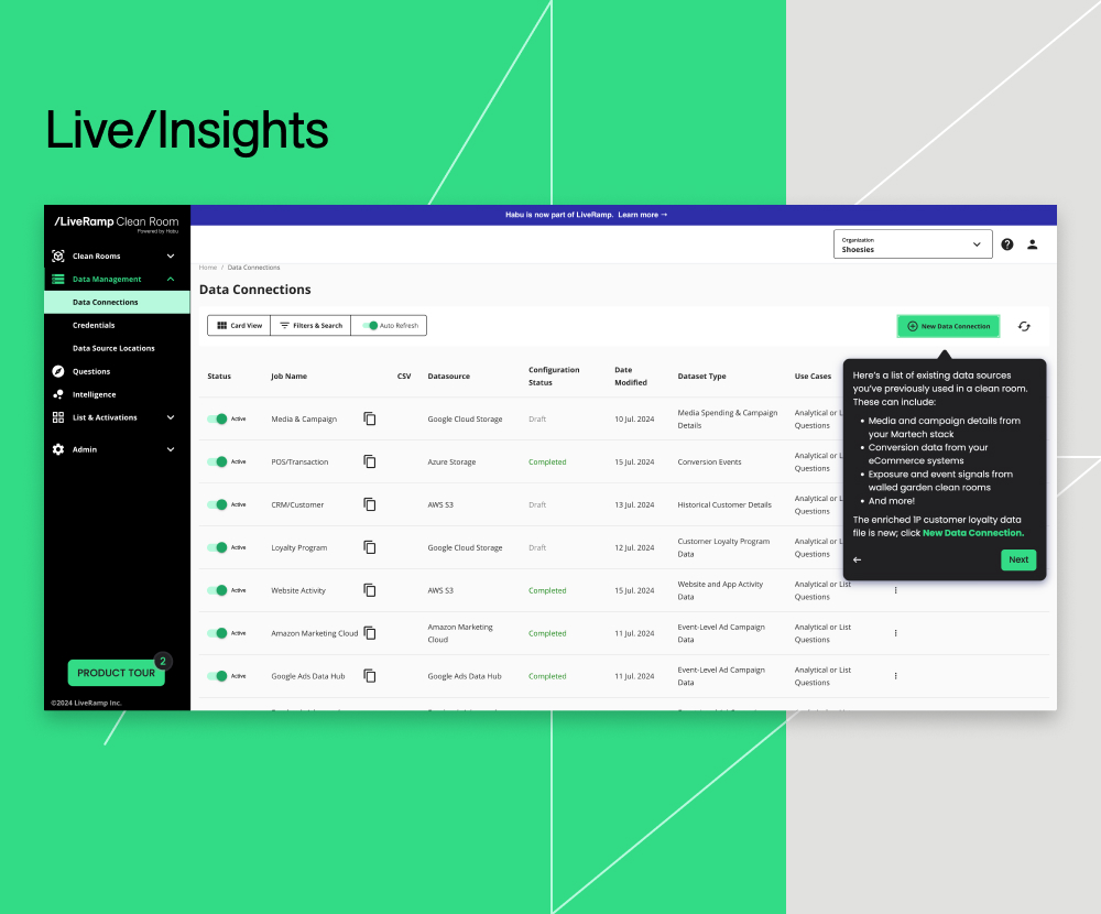 Live/Insights Demo