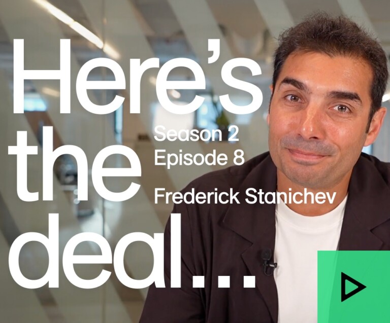 Here's the Deal cover image of Frederic Stanichev. How Auto Marketers Can Accelerate Results with Data Collaboration